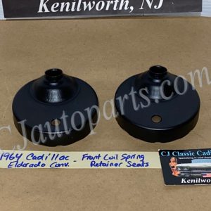 OEM 1961 1962 1963 1964 Cadillac Eldorado Deville Fleetwood Front Upper Coil Spring Retainer Seat Cups Pair #1475900